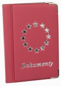 Eleganckie Etui Na Karty Dokumenty Polska Galanteria (PL) Małe Pionowe 10 x 7,5 x 1 [cm] WZÓR II