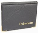 Eleganckie Etui Na Karty Dokumenty Polska Galanteria (PL) Małe Pionowe N21M 10 x 7,5 [cm]