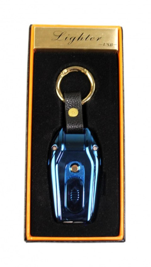 Elektryczna Zapalniczka Plazmowa USB Elegancka Z Kablem Mikro USB Latarka BRELOK Do Kluczyków Samochodowych VOLVO NIEBIESKA Elektryczna Zapalniczka Plazmowa USB Elegancka Z Kablem Mikro USB Latarka BRELOK Do Kluczyków Samochodowych VOLVO NIEBIESKA