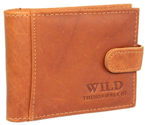 Etui Na Karty Dokumenty WILD Wizytownik Poziomy Skóra Naturalna WI5514 10,5 x 7,5 x 1,5 [cm]