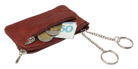 Etui Na Klucze Skórzane BAG STREET Skóra Naturalna Kluczówka Wzór II BS591 12 x 7 x 1 [cm]