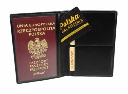 Etui Na Paszport PolskaGalanteria(PL) Skóra Włoska Duże Dwie Części