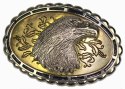 Klamra Bezniklowa Do Paska Sprzączka Pełna Blaszka Z Bolczykiem 40 mm Metalowa Solidna KBOL "ZŁOTY ORZEŁ" CBOL40/73