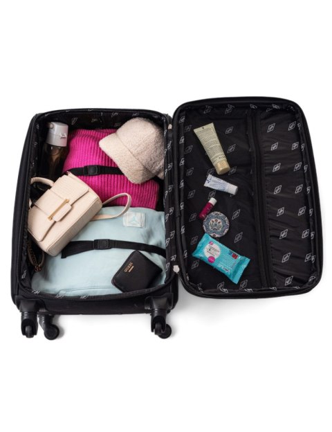 Mała Ekskluzywna Materiałowa Walizka Turystyczna RGL 1003 CZARNA 55x37x23 39 Litrów Berlin Collection Mała Ekskluzywna Materiałowa Walizka Turystyczna RGL 1003 CZARNA 55x37x23 39 Litrów Berlin Collection