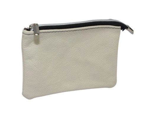 Mała Prosta Saszetka/Kosmetyczka MaGre (PL) DeLuxe Skóra Naturalna Extra Bardzo Wytrzymała 14,5 x 9,5 x 3 [cm] 