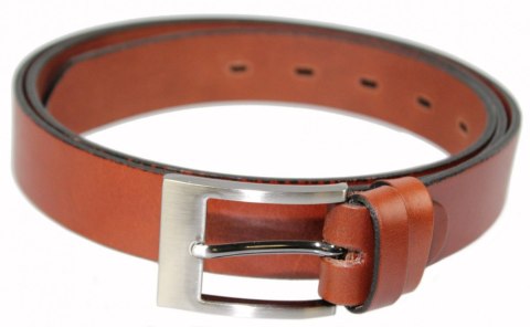 Pasek Męski Skórzany COMPLEX (PL) GŁADKI Skóra Licowa EXTRA 30 mm KASZTANOWY Pasek Męski Skórzany COMPLEX (PL) GŁADKI Skóra Licowa EXTRA 30 mm KASZTANOWY