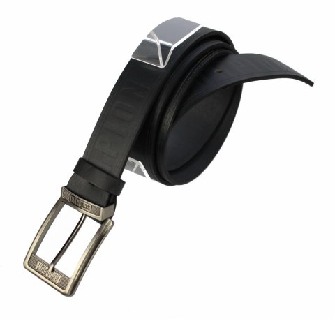 Pasek Skórzany MASSIMO (PL) Tłoczony Napis "SCORPION" Skóra Naturalna EXTRA 40 mm CZARNY Pasek Skórzany MASSIMO (PL) Tłoczony Napis "SCORPION" Skóra Naturalna EXTRA 40 mm CZARNY