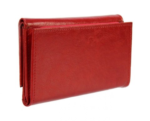 Portfel Damski Skórzany PolskaGalanteria 15 cm Suwak Skóra Naturalna KP D1411 Portfel Damski Skórzany PolskaGalanteria 15 cm Suwak Skóra Naturalna KP D1411