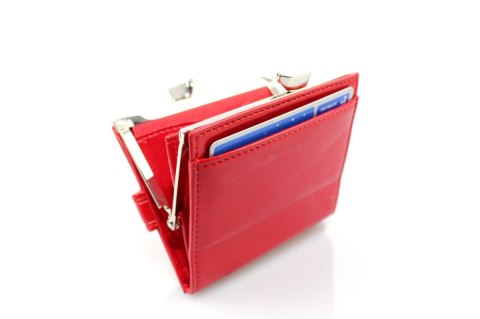 Portfel Damski WILMAR (PL) 10 cm Klamra Skóra Włoska WIL_P10 10 x 9 x 2 [cm]