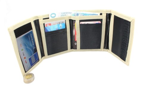 Portfel Parciany Sportowy X-TREME Materiałowy Duży Kieszonka Na Bilon Na Zewnątrz 12.5 x 10 x 2 [cm]