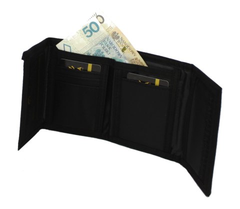 Portfel Parciany Sportowy X-TREME Materiałowy Duży Kieszonka Na Bilon Na Zewnątrz 12.5 x 10 x 2 [cm]