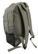 Praktyczny Plecak Materiałowy BAG STREET 2212 SZARY  42 x 32 x 13cm 