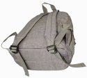 Praktyczny Plecak Materiałowy BAG STREET 2216 SZARY 35 x 26 x 15 cm