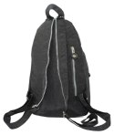 Praktyczny Plecak Materiałowy BAG STREET 2257 CZARNY 35 x 21 x 12 [cm]