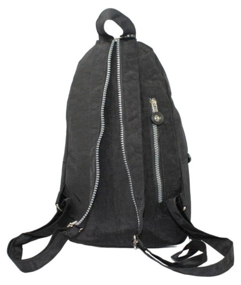 Praktyczny Plecak Materiałowy Kresz Wodoodporny BAG STREET 2257 CZARNY 35 x 21 x 12 [cm]