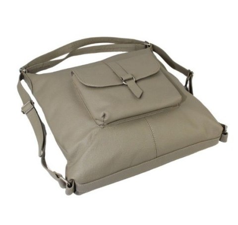 Praktyczny Plecak Skórzany Torebka 2 w 1 MAGRE (PL) AMELIA Skóra Naturalna Licowa KAWA Z MLEKIEM Praktyczny Plecak Skórzany Torebka 2 w 1 MAGRE (PL) AMELIA Skóra Naturalna Licowa KAWA Z MLEKIEM