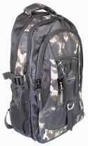 Solidny Plecak Bag Street ''DE LUXE'' Duży Z Funkcją Noszenia Laptopa BS4003 15''