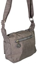 Stylowa Pozioma Torba Mała Na Ramię Bag Street NR 2251 SZARY 17 x 7 x 15 [cm]