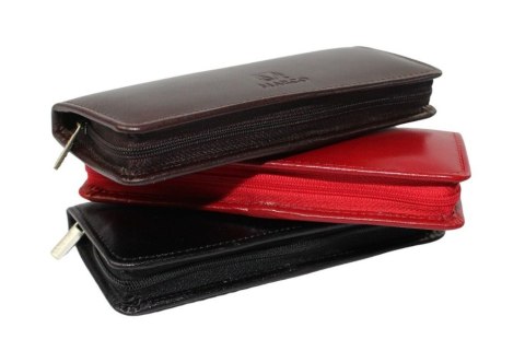 Wytrzymałe Skórzane Etui Na Długopisy I Pióra MARCO (PL) Skóra Naturalna Licowa E-25s 16,5 x 5,5 x 2 [cm]