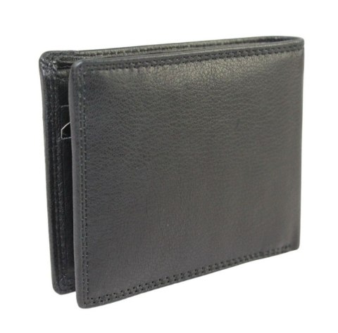 Portfel Męski CA$H Skóra Licowa Duży Poziomy Bez Zapięcia 5608 11 x 9 x 2 [cm]