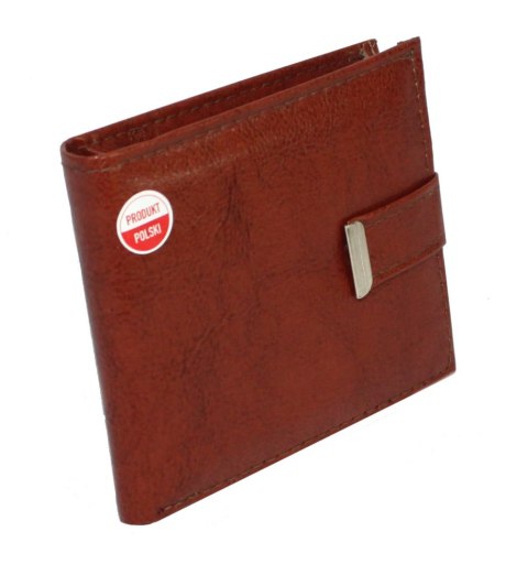 Portfel Uniwersalny HARO (PL) Poziomy Z Zapięciem Skóra Włoska Wygodny 11 x 9 [cm]