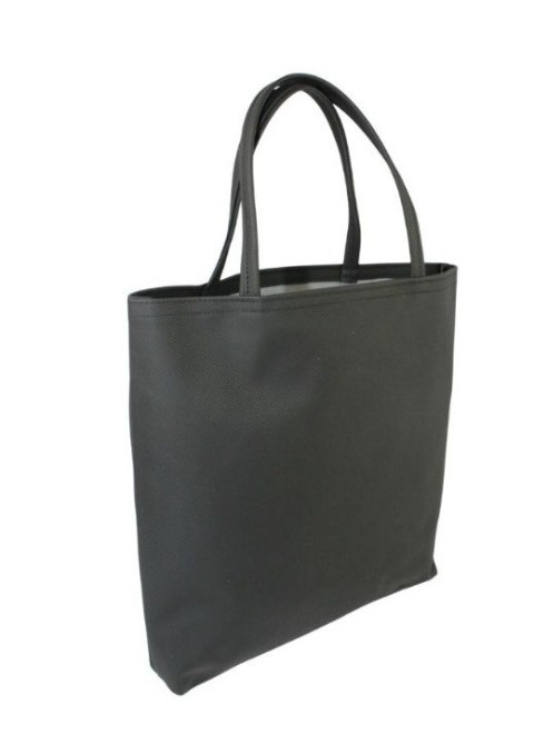 Torebka Na Zakupy Antoszczyk (PL) MARTA Ze Skóry Włoskiej Model Średni 36 x 37 x 8 [cm] CZARNY Matowy