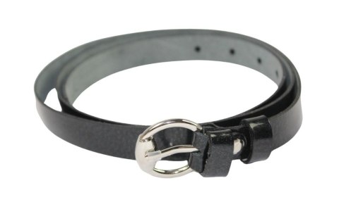 Pasek Damski Skórzany Gładki GRETOS (PL) 20 mm CZARNY LAKIEROWANY Pasek Damski Skórzany Gładki GRETOS (PL) 20 mm CZARNY LAKIEROWANY