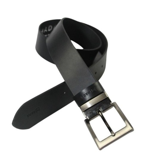Pasek Skórzany Męski HADA (PL) Gładki Klamra Nowoczesna 40 mm Skóra Naturalna CZARNY LICÓWKA Pasek Skórzany Męski HADA (PL) Gładki Klamra Nowoczesna 40 mm Skóra Naturalna CZARNY LICÓWKA