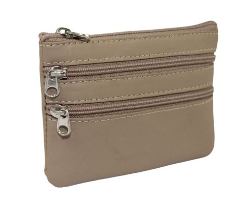 Etui Na Klucze Skórzane Polska Galanteria (PL) Skóra Naturalna Trzy Zamki Na Jeden Komplet Kluczy 34800 12 x 8,5 x 1 [cm]