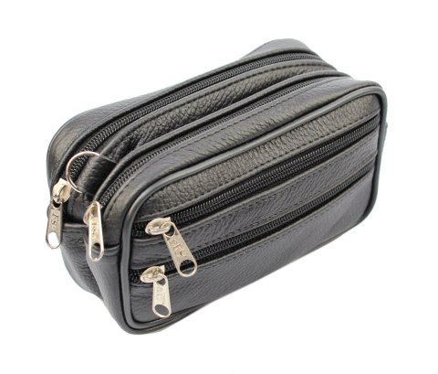 Saszetka Męska Skórzana Mała MAGRE (PL) PIOTR II Skóra Naturalna 17 x 10 x 7,5 [cm]