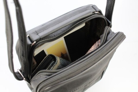 Torba męska skórzana MAGRE (PL) Pionowa DeLux Kuba 20 x 28 x 12 [cm]