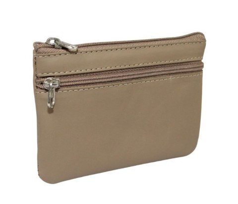 Etui Na Klucze Skórzane Polska Galanteria (PL) Skóra Naturalna Dwa Zamki Na Jeden Komplet Kluczy 34802 12 x 8,5 x 1 [cm]