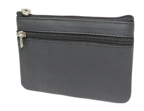 Etui Na Klucze Skórzane Polska Galanteria (PL) Skóra Naturalna Dwa Zamki Na Jeden Komplet Kluczy 34802 12 x 8,5 x 1 [cm]