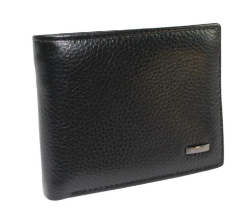 Portfel Męski Skórzany NICOLAS Skóra LicowaPoziomy Jedno Skrzydełko Suwak Na Bilon Sprężyna Na Banknoty 1009 11 x 9 x 2 [cm]