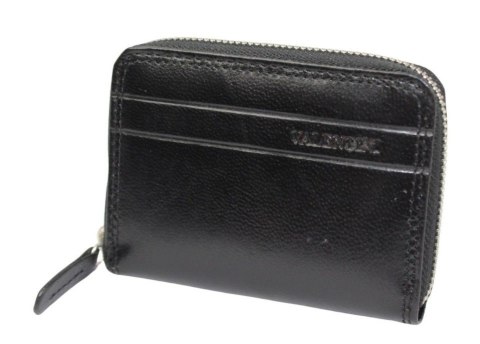 Portfel Skórzany Bułeczka VALENTINI Skóra Licowa Suwak 987 1228 10,5 x 8 x 2 [cm]