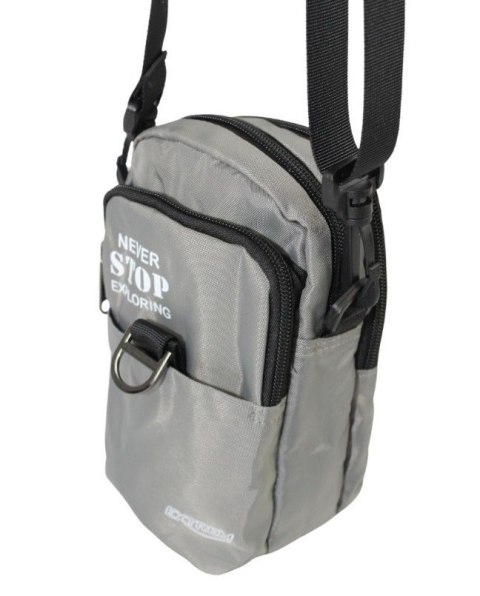 Materiałowa Pojemna Saszetka Do Paska Biodrówka Nerka Bag Street 4248 18 x 12 x 7 [cm]