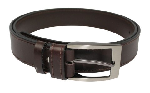 Pasek Męski Skórzany PAS-MAX (PL) Skóra Licowa 40 mm CZEKOLADOWY SZYTY CIENKĄ CZEKOLADOWĄ NITKĄ Pasek Męski Skórzany PAS-MAX (PL) Skóra Licowa 40 mm CZEKOLADOWY SZYTY CIENKĄ CZEKOLADOWĄ NITKĄ