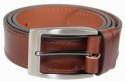Pasek Męski Skórzany PAS-MAX (PL) Skóra Licowa 40 mm KASZTANOWY SZYTY CIENKĄ CZEKOLADOWĄ NITKĄ Pasek Męski Skórzany PAS-MAX (PL) Skóra Licowa 40 mm KASZTANOWY SZYTY CIENKĄ CZEKOLADOWĄ NITKĄ