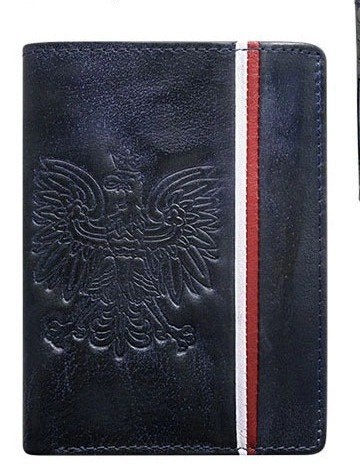 Portfel Męski Rovicky (PL) Skóra Licowa Pionowy Bez Zapięcia Dwa Skrzydełka N4A/ 1222 RFID ,,GODŁO,, 13 x 10 x 2 [cm]