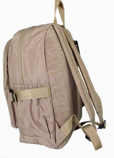 Praktyczny Plecak Materiałowy BAG STREET 2216 BEŻOWY 35 x 26 x 15 cm Praktyczny Plecak Materiałowy BAG STREET 2216 BEŻOWY 35 x 26 x 15 cm