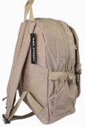 Praktyczny Plecak Materiałowy BAG STREET 2216 BEŻOWY 35 x 26 x 15 cm