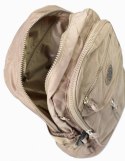 Praktyczny Plecak Materiałowy BAG STREET 2216 BEŻOWY 35 x 26 x 15 cm
