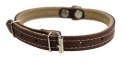Solidna Obroża Dla Psa Skóra Naturalna 18 mm / 50 cm ZL0155 ZOO LESZCZ (PL)