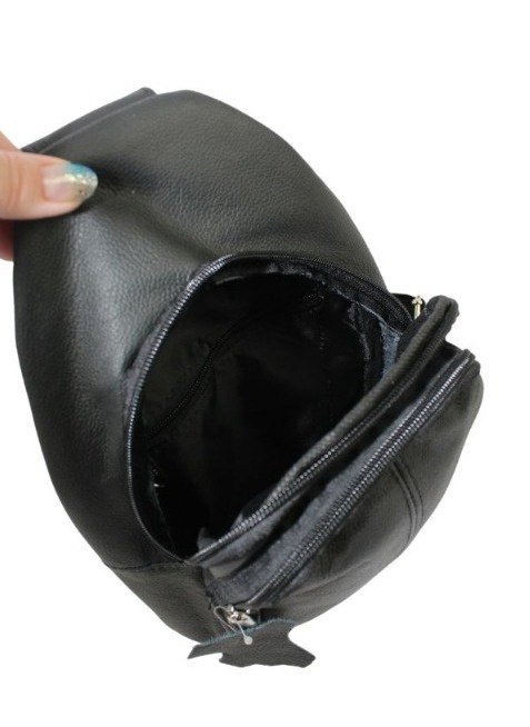 Torba Skórzana Na Ramię Nerka Noszona Na Skos Polska Galanteria (PL) Praktyczna I Wygodna 32 x 20 x 7 [cm]