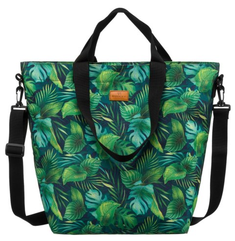 Torebka Damska Listonoszka Materiałowa Rovicky (PL) R-TZ15605/03 Na Suwak 47 x 40 x 17,5 [cm]