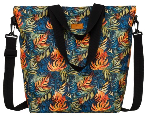 Torebka Damska Listonoszka Materiałowa Rovicky (PL) R-TZ15605/S14 Na Suwak 47 x 40 x 17,5 [cm]