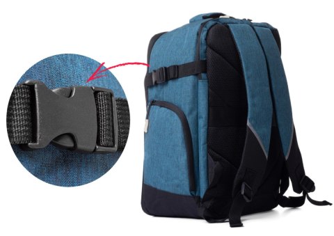 Wytrzymały Plecak Podróżny Do Samolotu RYANAIR RGL PL18 40 x 25 x 20 [cm]