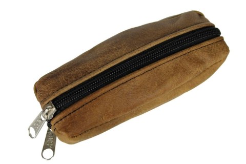 Etui Na Klucze Kluczówka Duża Bombata Dwa Zamki MAGRE (PL) Skóra Naturalna "LOLEK" 6 x 14 x 2 [cm]