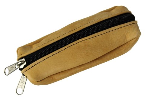 Etui Na Klucze Kluczówka Duża Bombata Dwa Zamki MAGRE (PL) Skóra Naturalna "LOLEK" 6 x 14 x 2 [cm]