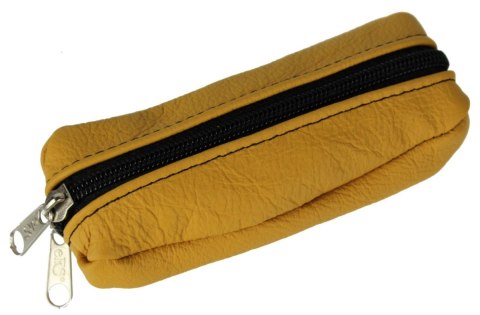 Etui Na Klucze Kluczówka Duża Bombata Dwa Zamki MAGRE (PL) Skóra Naturalna "LOLEK" 6 x 14 x 2 [cm]